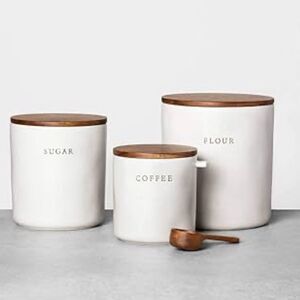 Hearth & Hand with Magnolia Kitchen Canister Collection Coffee Sugar Flour